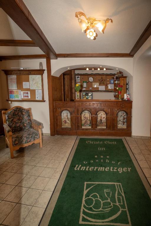 Posezení v ubytování Hotel Untermetzger