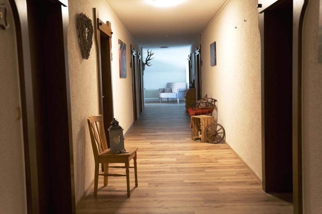 TV a/nebo společenská místnost v ubytování Landpension Pferdekoppel - B&B - Self Checkin