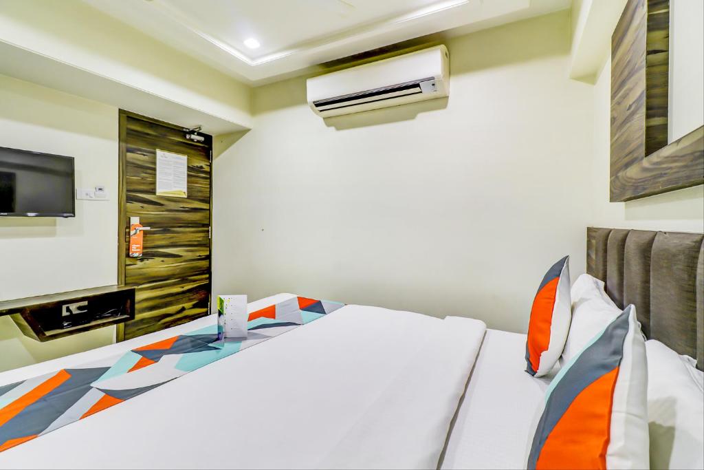 Postel nebo postele na pokoji v ubytování Hotel Palliate