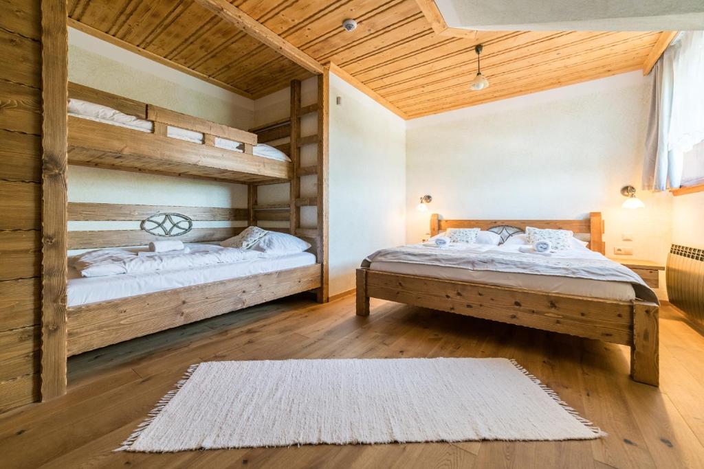 Letto o letti in una camera di Salaš Syrex