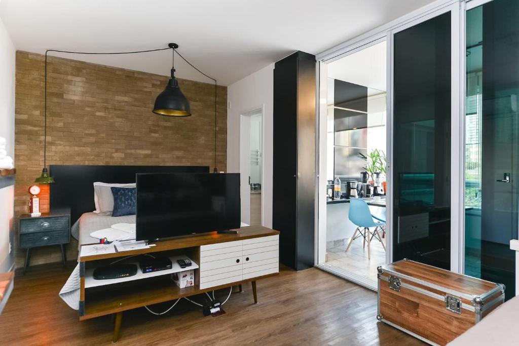 Seja Paulista Residence - 带阳台的公寓