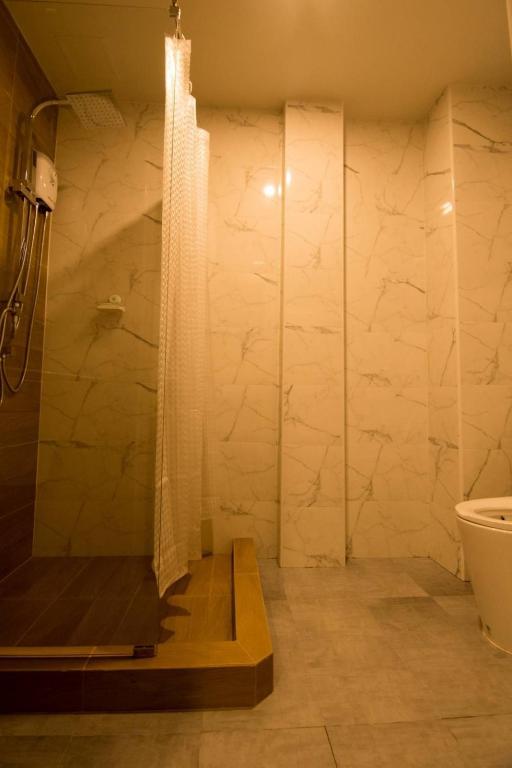 Koupelna v ubytování Thap Sakae Hotel