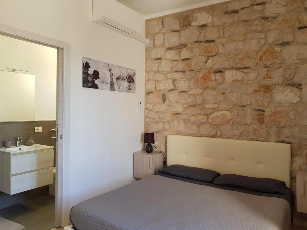 Posteľ alebo postele v izbe v ubytovaní Camera ideale tra mare e montagna