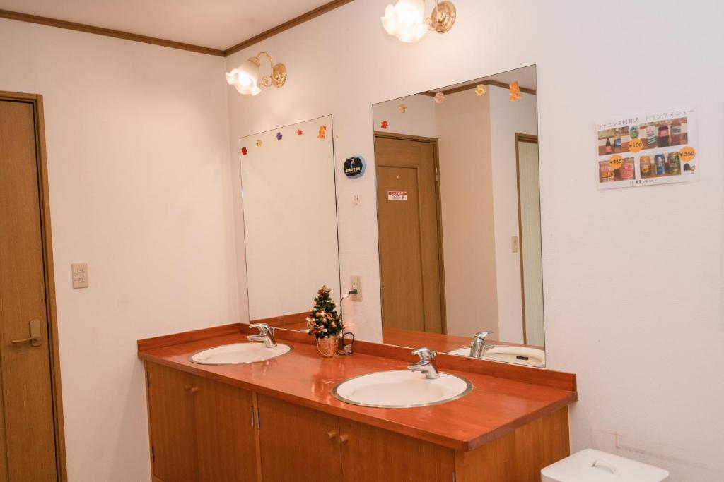 Koupelna v ubytování Guest House Chaconne Karuizawa