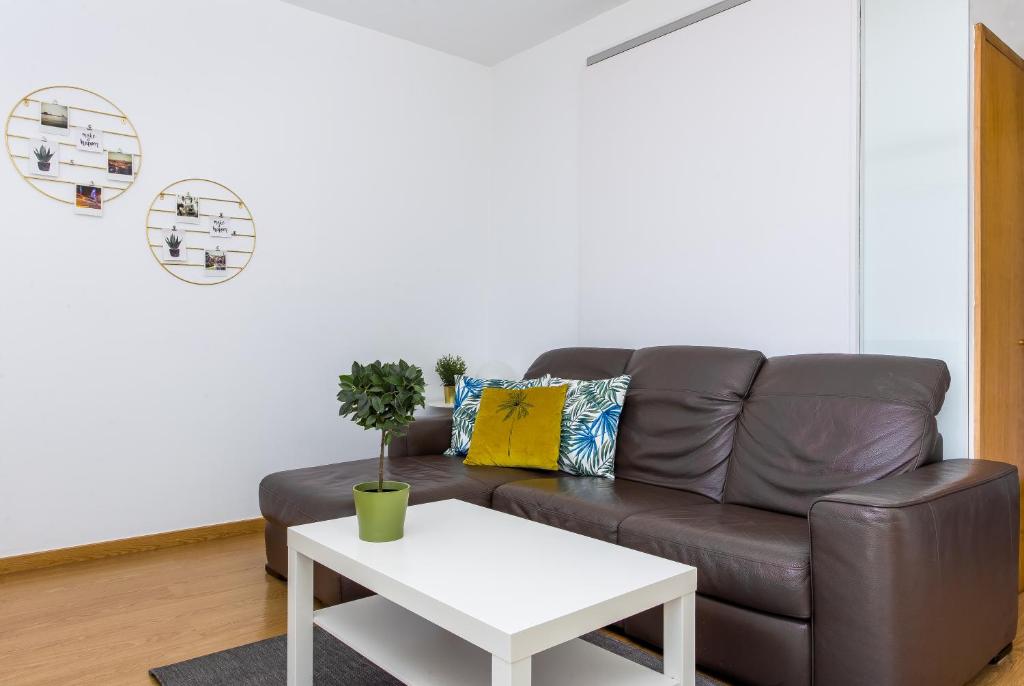 Posezení v ubytování Lodging Apartments Beach Apartment Villa Olimpica