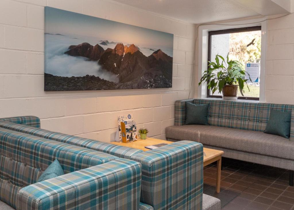 Posezení v ubytování Torridon Youth Hostel