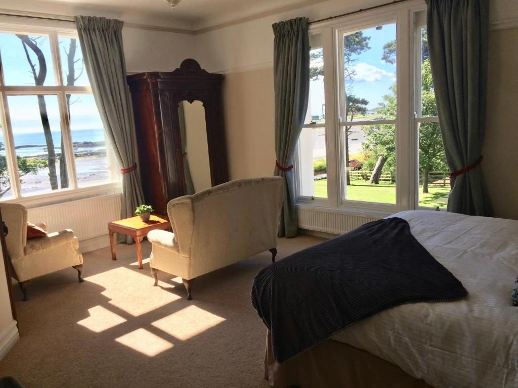 The Old Vicarage NI B&B - Deluxe Double O Twin Sala Con Vista Al Mar