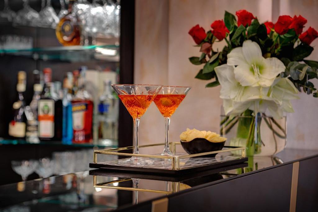 Dharma Boutique Hotel & SPA italokat is kínál