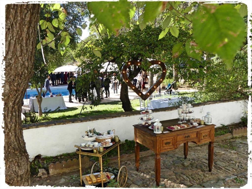 Vonkajšia záhrada v ubytovaní Cortijo Casas Viejas