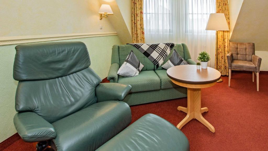 Posezení v ubytování Hotel Garni Nussbaumhof
