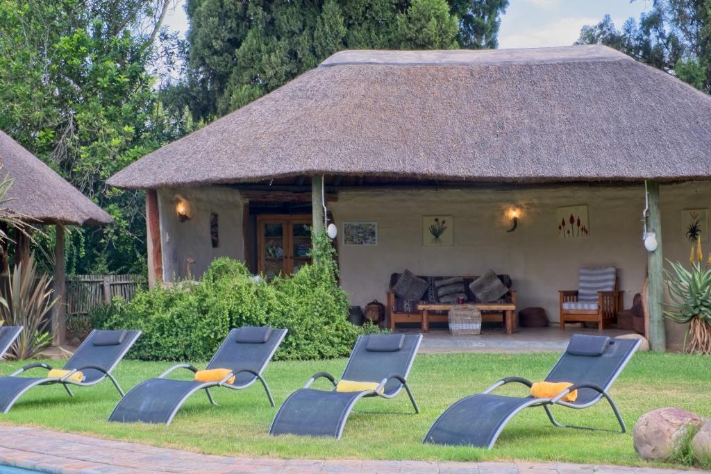 Zahrada ubytování Chrislin African Lodge