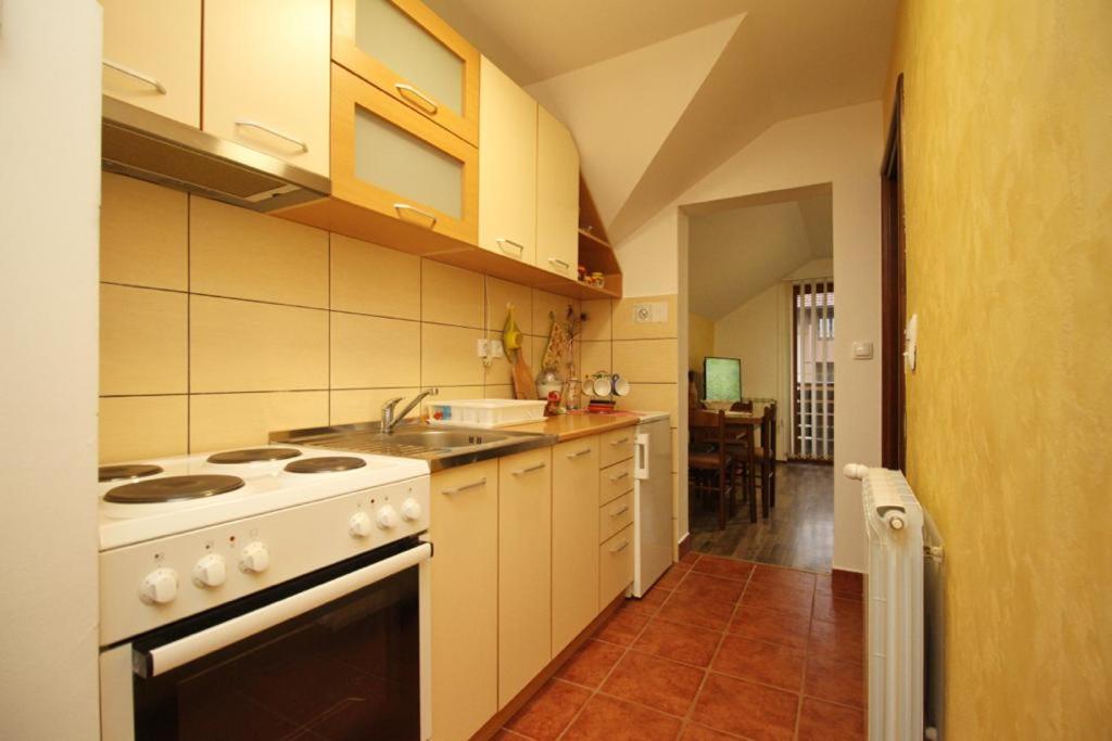 Kuhinja ili čajna kuhinja u objektu Apartmani Bogdanović
