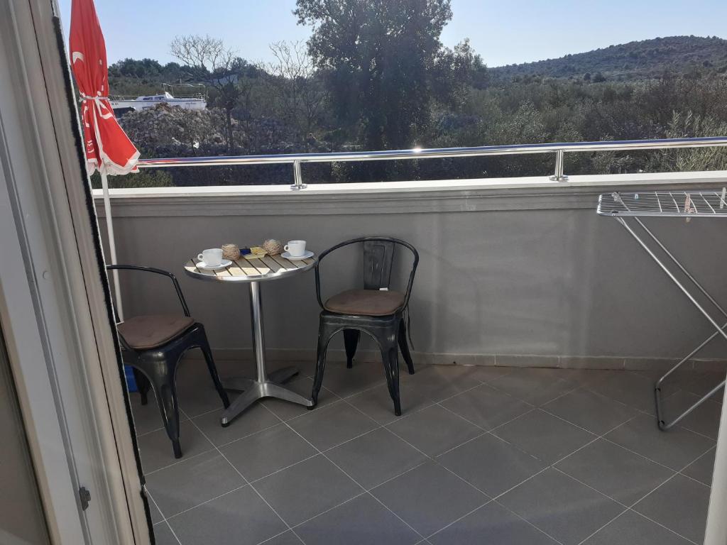 Balkón nebo terasa v ubytování Villa Palfi