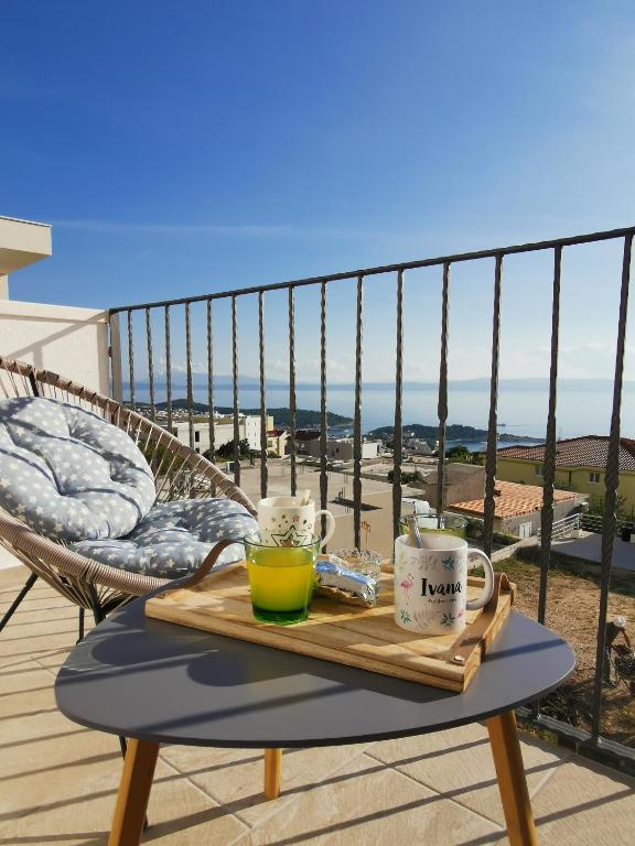Balkón alebo terasa v ubytovaní Charming studio - apartment
