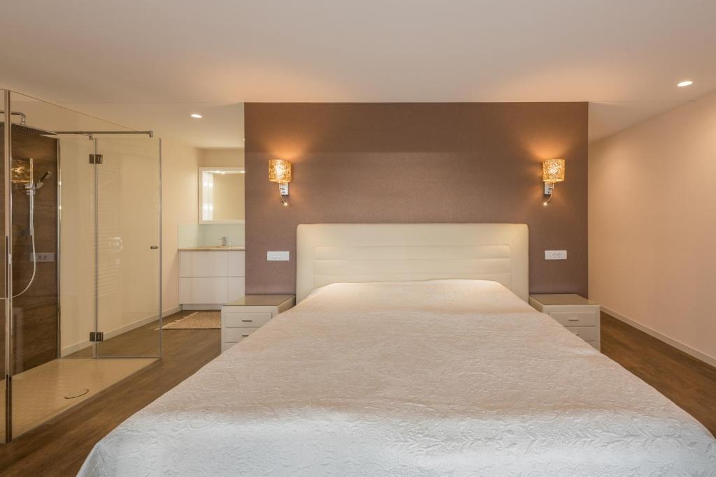 Posteľ alebo postele v izbe v ubytovaní Apartment TESI