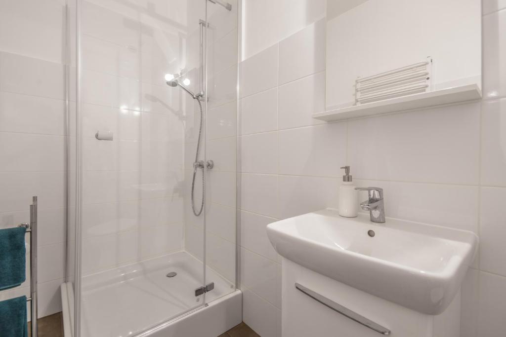 Kúpeľňa v ubytovaní CITYSTAY Plac Walowy Gdansk