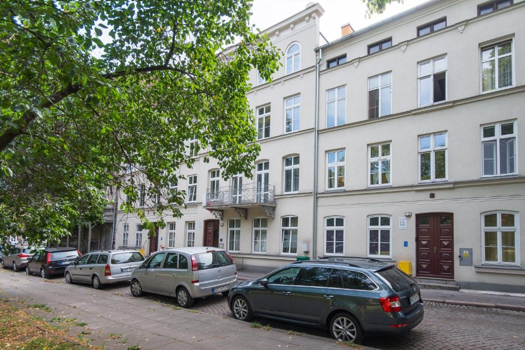 Budova, v ktorej sa apartmán nachádza