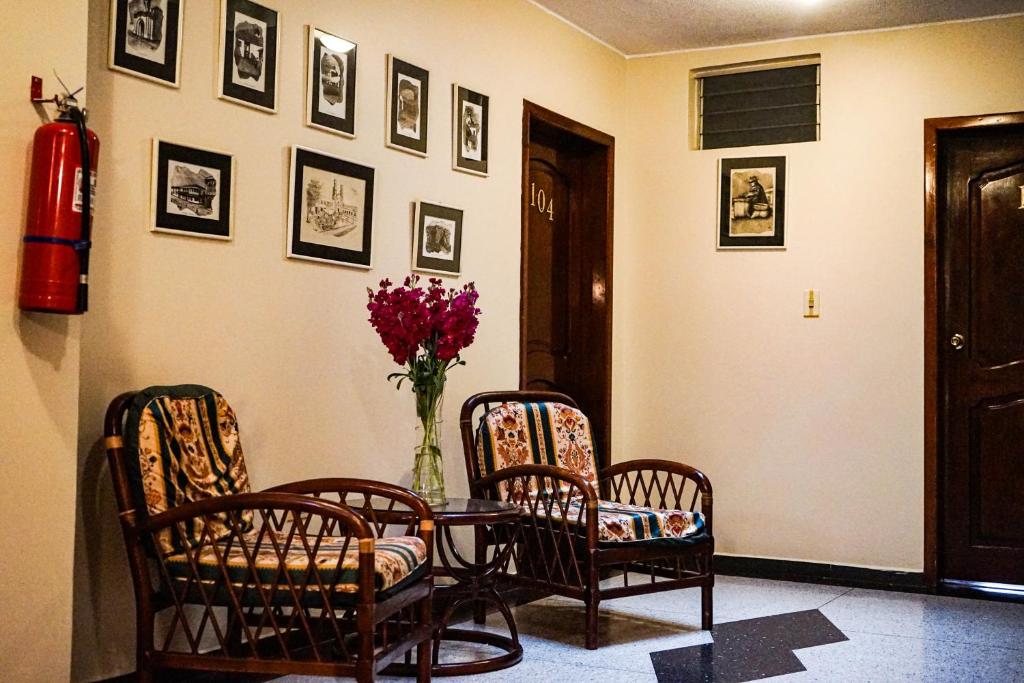 Posezení v ubytování Hotel Makroz