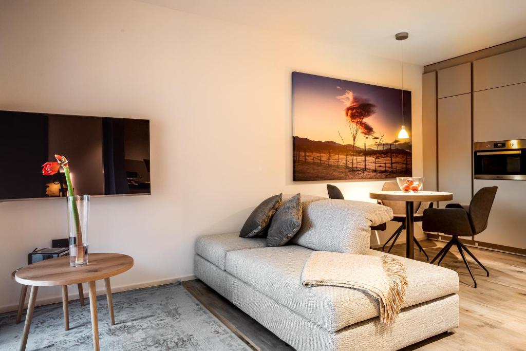 Posezení v ubytování PRIMERA Apartments