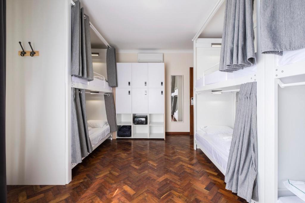 Kuchyň nebo kuchyňský kout v ubytování Passal Hostel