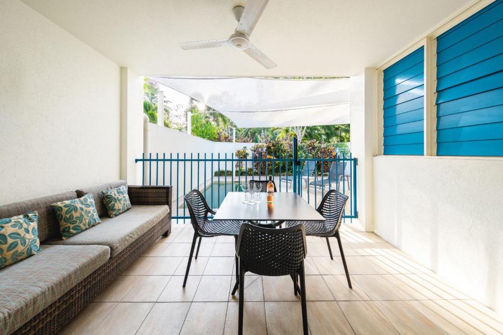 Balkón nebo terasa v ubytování Silkari Lagoons Port Douglas