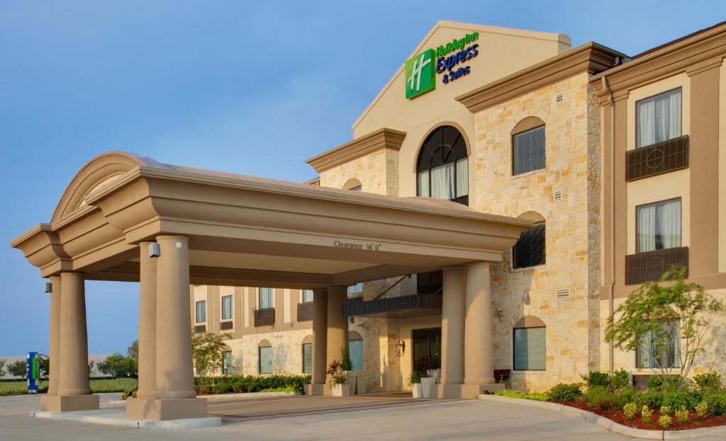 a rendering of a hotel building with a gazebo at Holiday Inn Express Hotel & Suites Houston Energy Corridor - West Oaks, an IHG Hotel in Houston