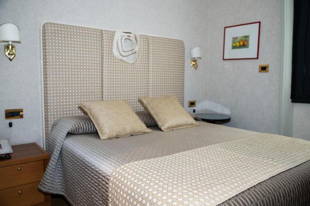 Postel nebo postele na pokoji v ubytování Hotel Europa