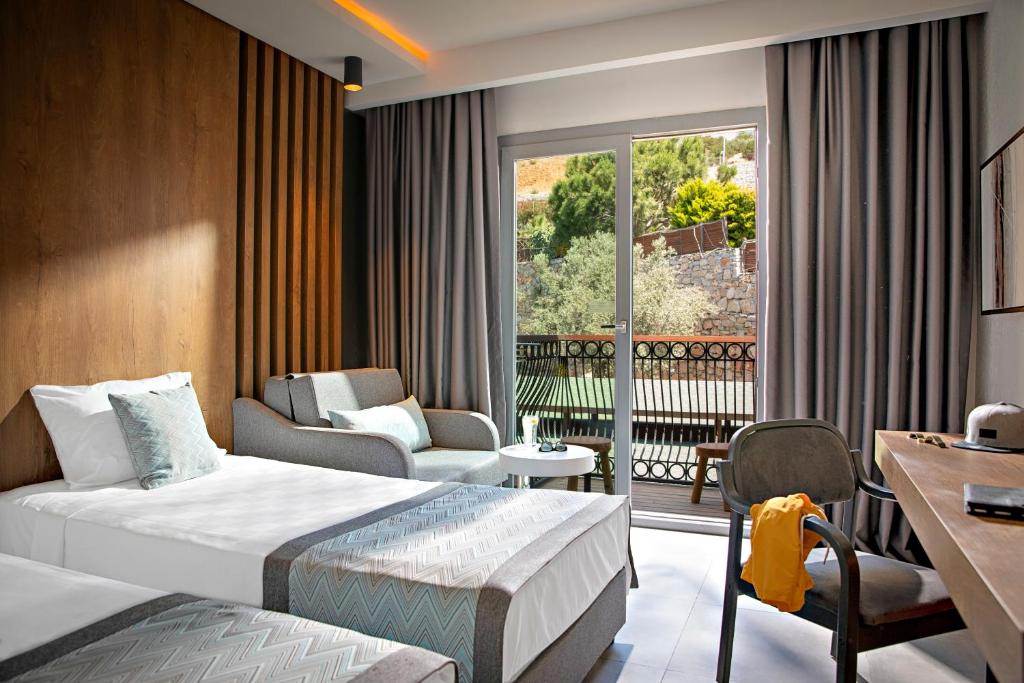 Postel nebo postele na pokoji v ubytování TUI MAGIC LIFE Bodrum - Adults Only