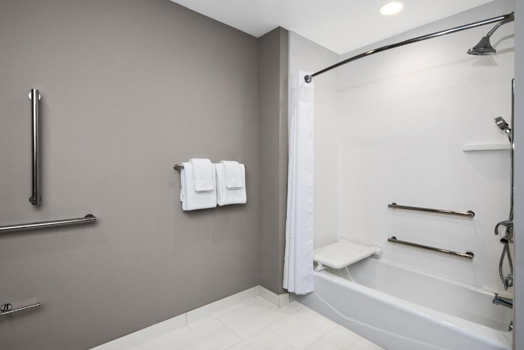Koupelna v ubytování Holiday Inn Express & Suites Lubbock Central - Univ Area by IHG