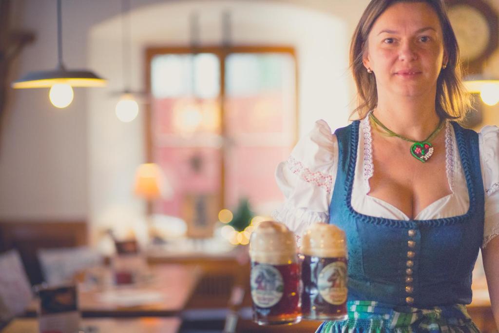 Hosté ubytování Brauerei-Gasthof Eck