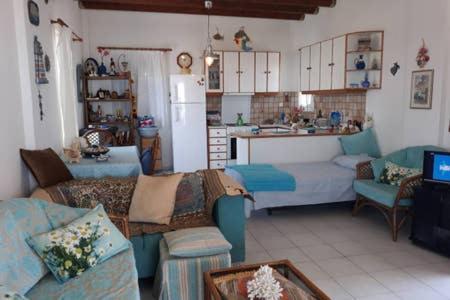 Posezení v ubytování Village house in Paros
