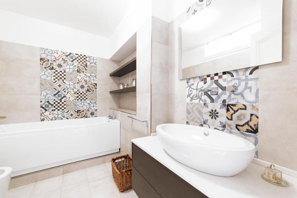 Kúpeľňa v ubytovaní Loreto Elegant Flat