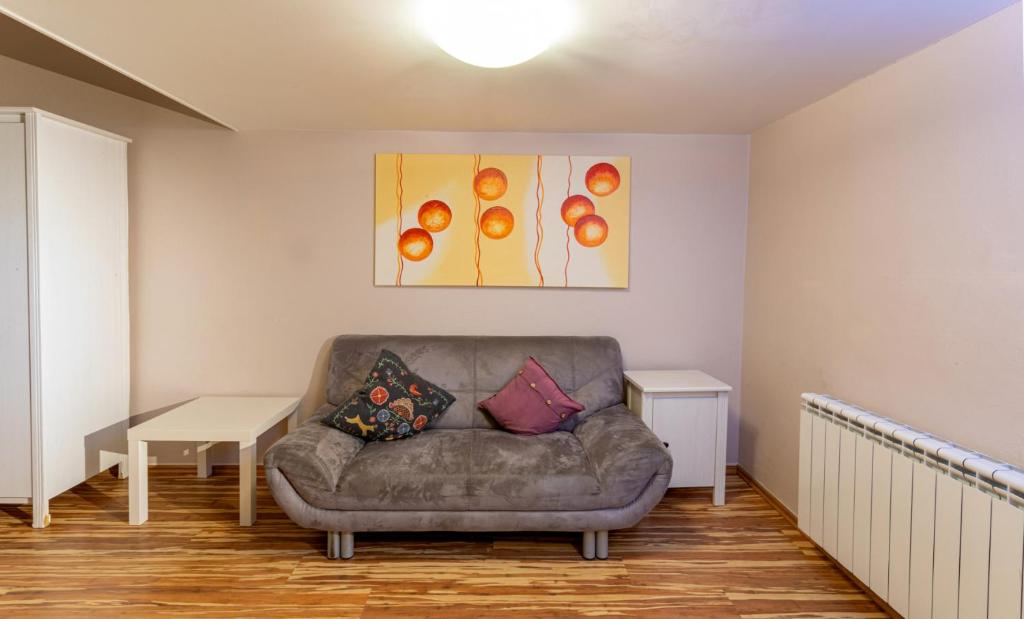Posezení v ubytování Michalska Apartment