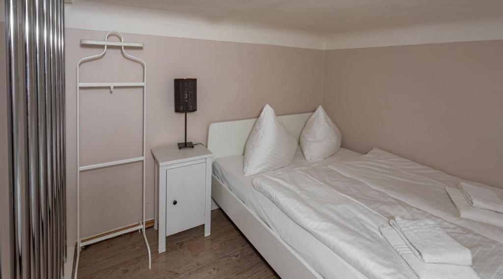 Postel nebo postele na pokoji v ubytování Michalska Apartment