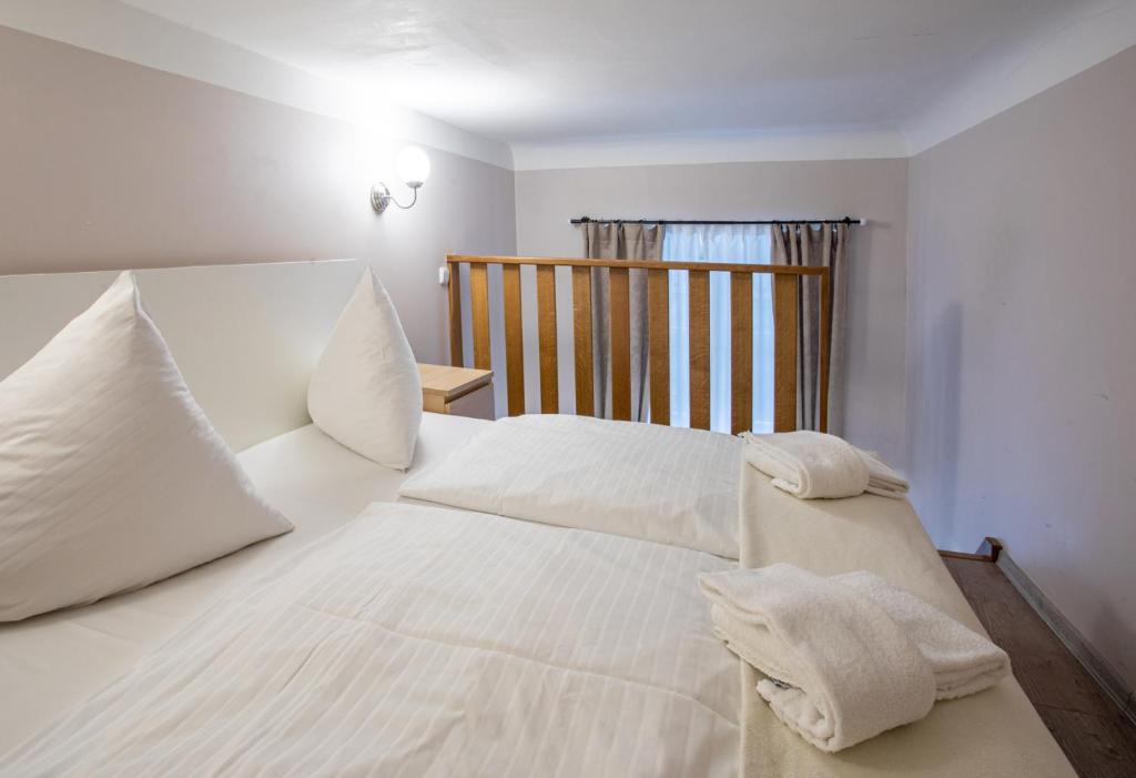 Postel nebo postele na pokoji v ubytování Michalska Apartment