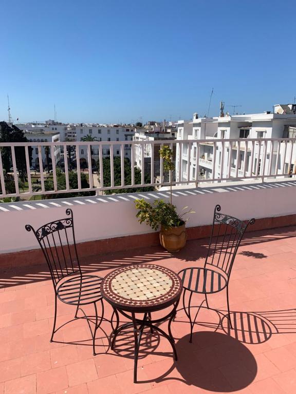 Balkón nebo terasa v ubytování Royal Hotel Rabat