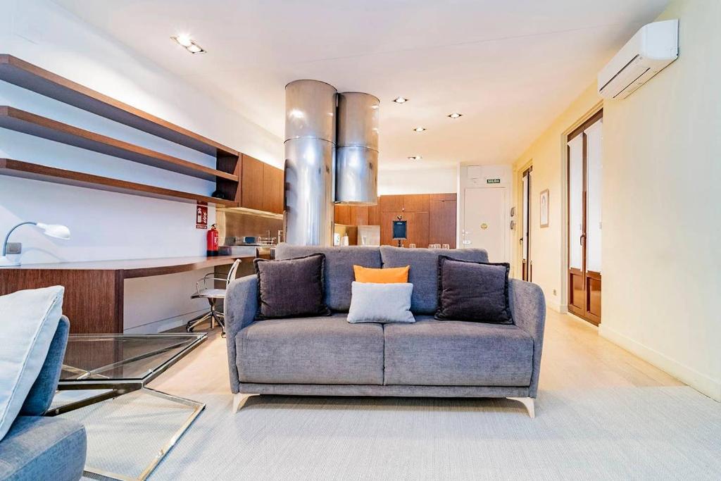 Posezení v ubytování Luxury Apartment in La Latina by Batuecas