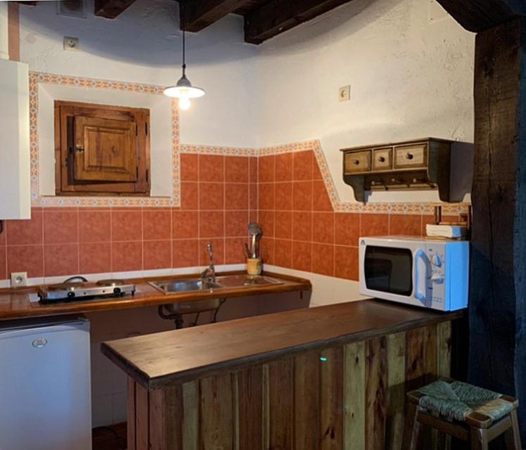 A kitchen or kitchenette at LA DEHESILLA