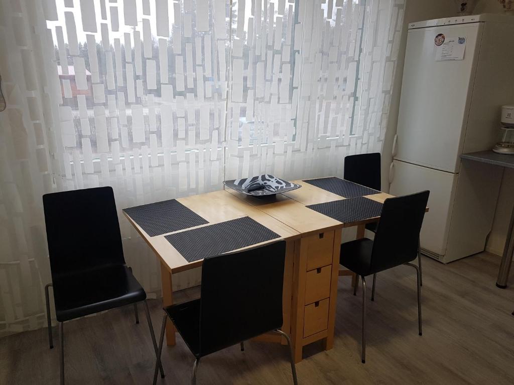 Kuchyň nebo kuchyňský kout v ubytování Sweet family apartments Hamina