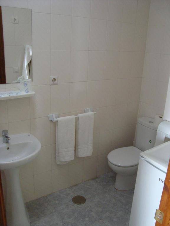 Kúpeľňa v ubytovaní Hostal Durán