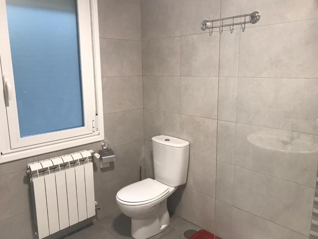 Kúpeľňa v ubytovaní Pensión La Intermodal