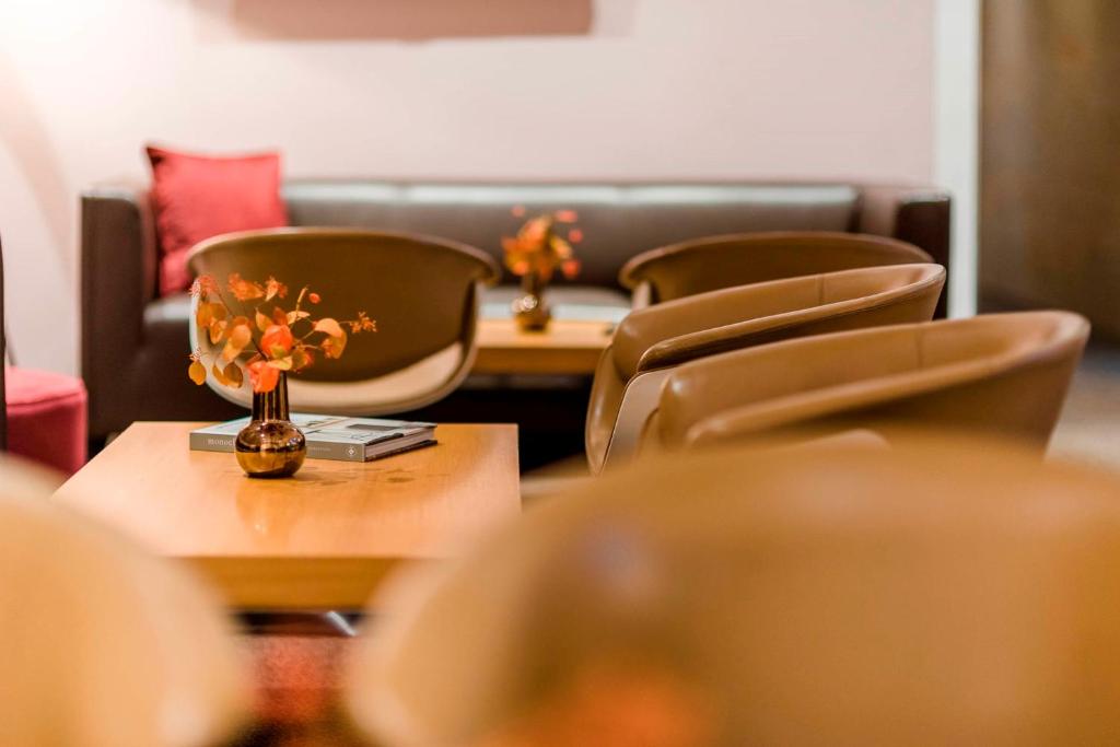 Posezení v ubytování Boutique Hotel Atrium München