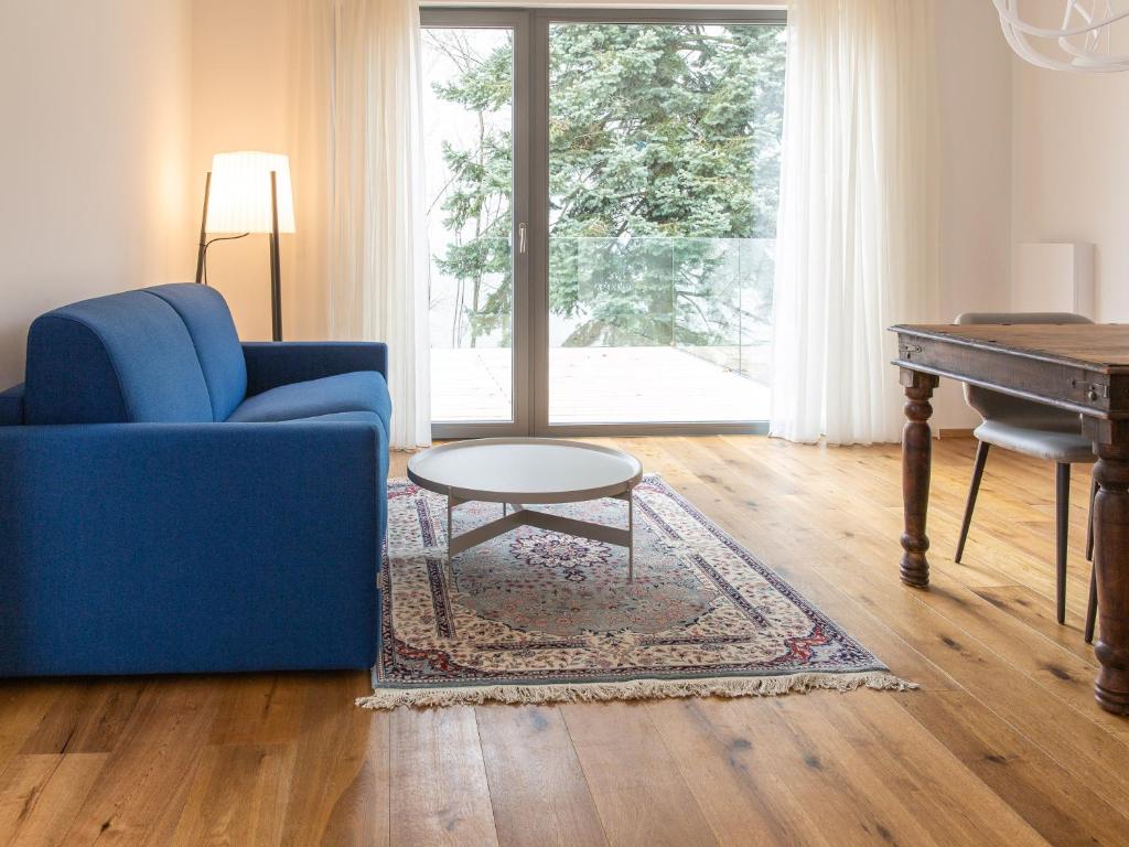 Ein Sitzbereich in der Unterkunft Premium Green Apartments Vienna