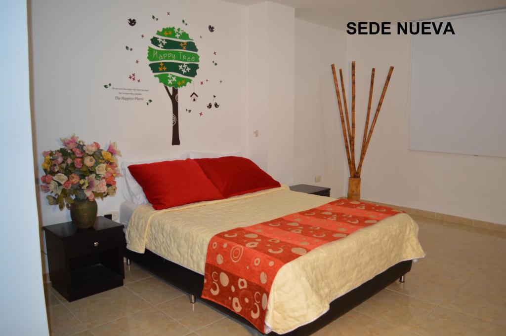 Postel nebo postele na pokoji v ubytování Hotel D' Leon Inn