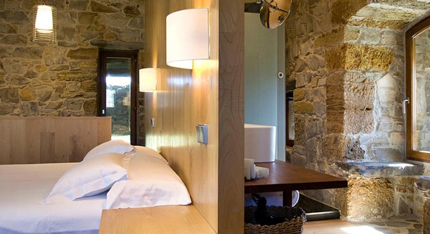 Cama o camas de una habitación en Hotel Torre De Villademoros