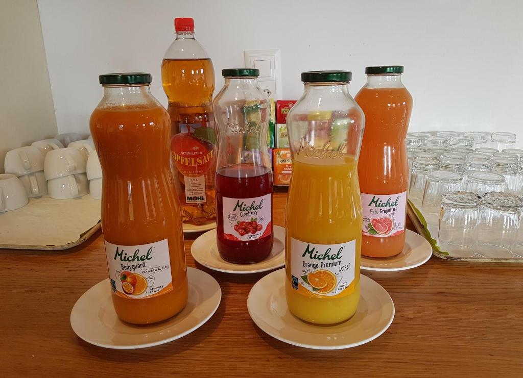 Nápoje v ubytování Hotel Stalden