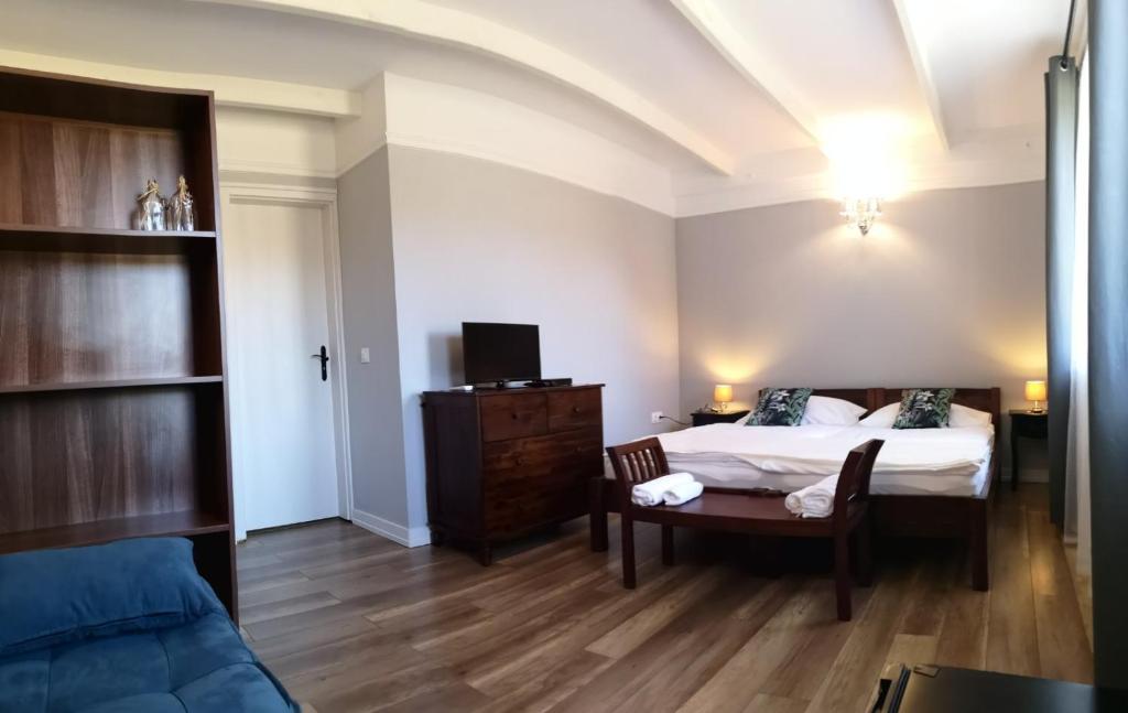 Postel nebo postele na pokoji v ubytování Varga Villa