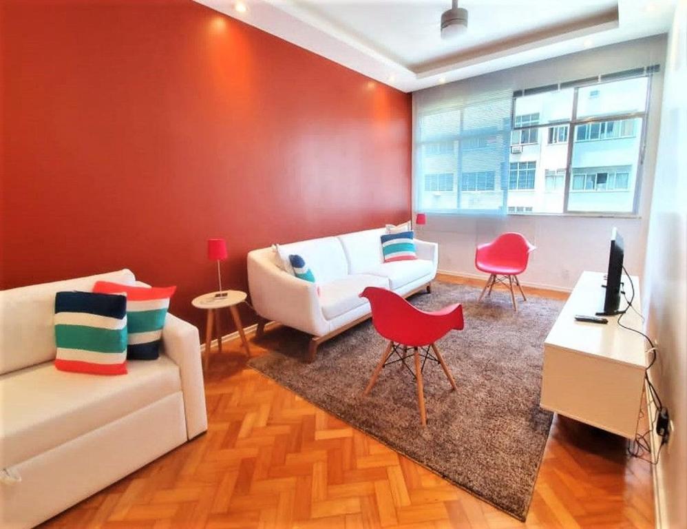  Lindo e novo apto entre Ipanema e Copacabana