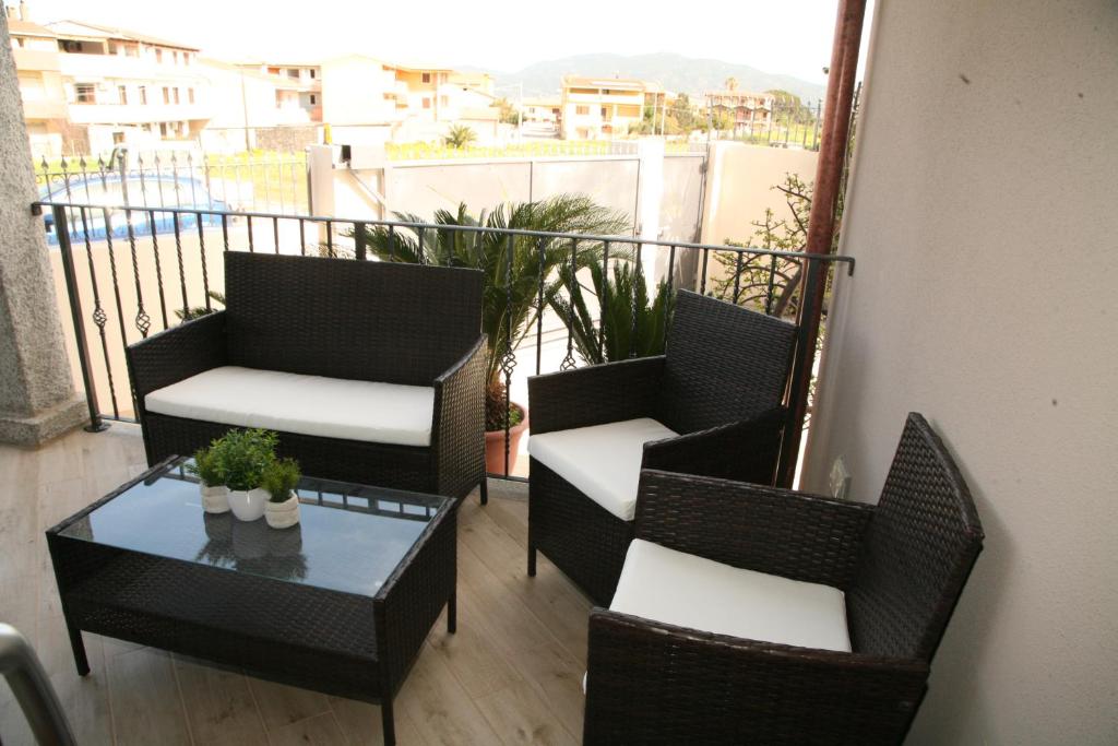 Balkón nebo terasa v ubytování Irilor Luxury B&B