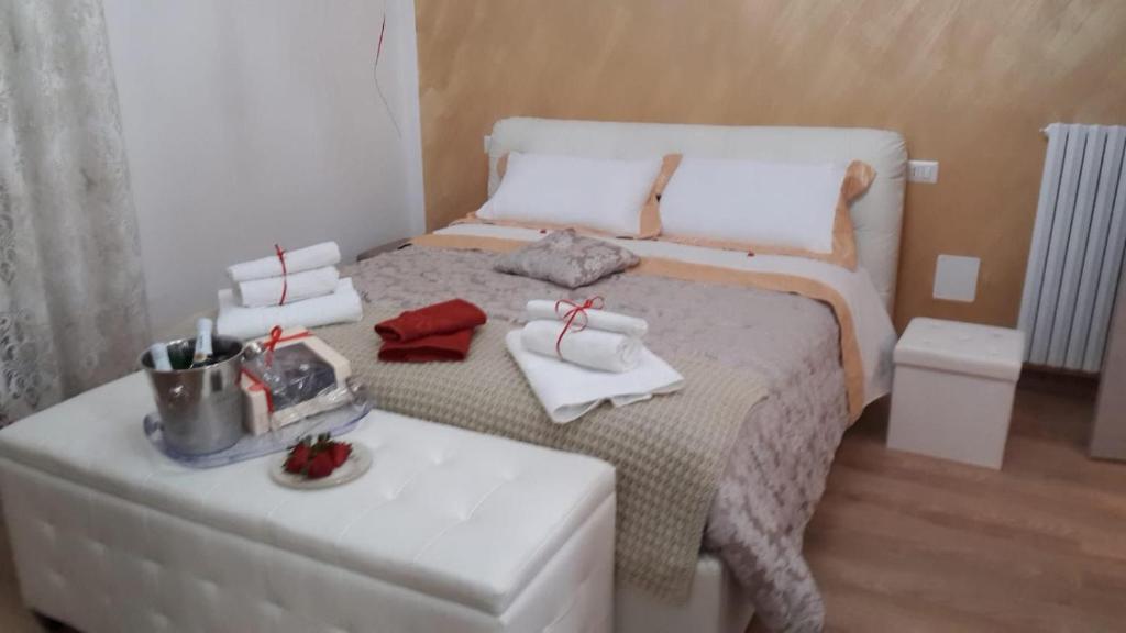 Letto o letti in una camera di B&B zio Domenico